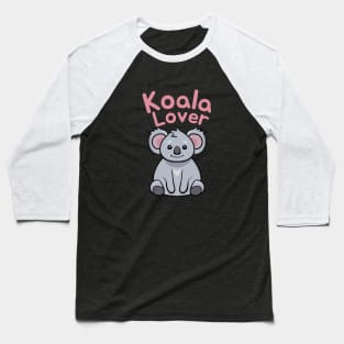 Kawaii Cute Koala Lover Gift Funny Koala Mom Birthday Gift Baseball T-Shirt